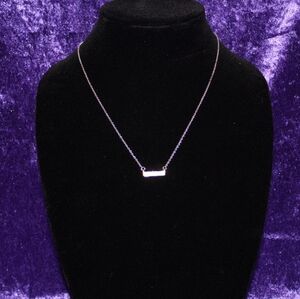 16"-19" Orange Crystal Necklace